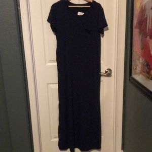 Tee shirt maxi dress